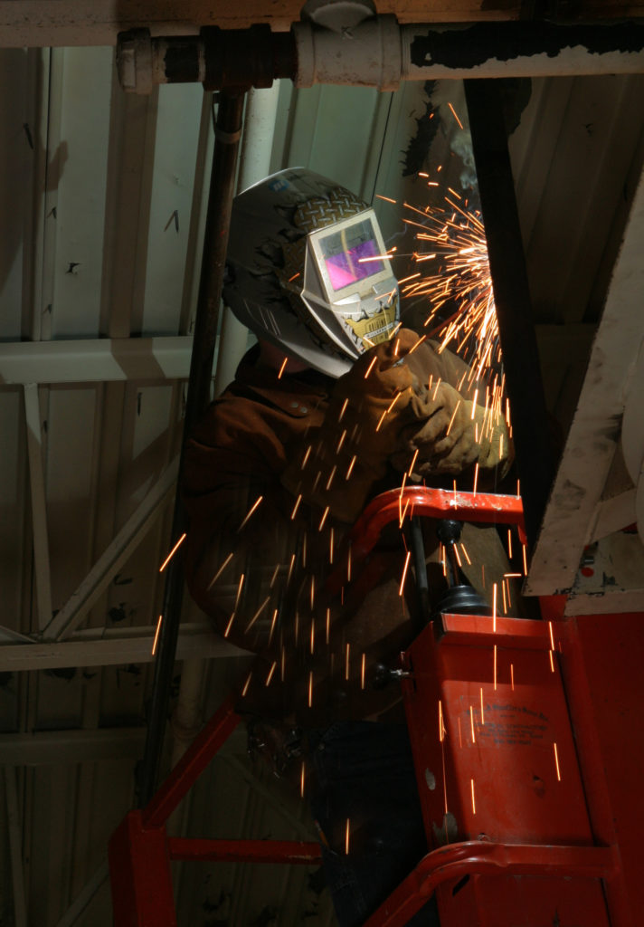 UBC millwright welding