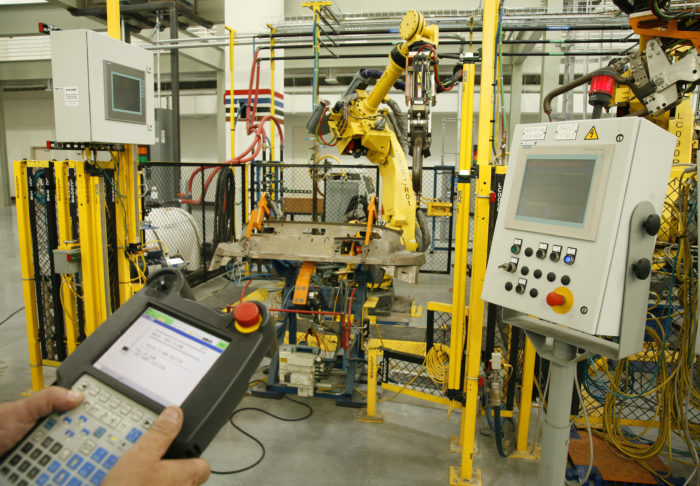 Calibrating industrial robot