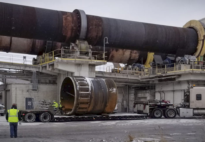 UBC millwright approaching industrial facility