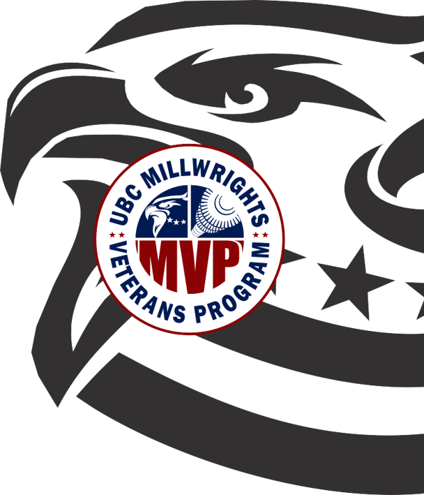 UBC Millwrights Veterans Program Logo